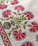Peloponnesian Poppies - Cross Stitch Kit, different perspective #1. Select this picture to zoom in