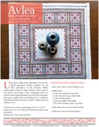Ukrainian Tulips - Cross Stitch Kit, different perspective #2. Select this picture to zoom in