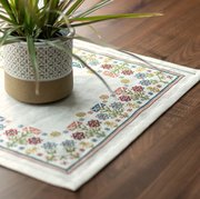 Ionian Floral - PDF Cross Stitch Pattern, different perspective #1. Select this picture to zoom in