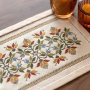 BitKit Little Leaves - Cross Stitch Pattern, different perspective #1. Select this picture to zoom in