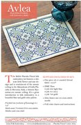 BitKit Placidia Floral - Cross Stitch Pattern, different perspective #2. Select this picture to zoom in
