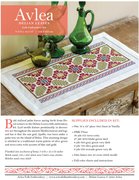Delian Leaves - Cross Stitch Pattern, different perspective #2. Select this picture to zoom in