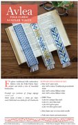 Folk Fabric Sampler White - Cross Stitch Pattern, different perspective #2. Select this picture to zoom in