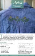Folk Flourish Woodlands - Cross Stitch Pattern, different perspective #2. Select this picture to zoom in