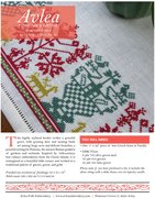 Pomona's Grove - Cross Stitch Pattern, different perspective #2. Select this picture to zoom in