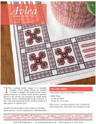 Rivne Rosettes - Cross Stitch Pattern, different perspective #2. Select this picture to zoom in