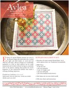 Roman Poppy - Cross Stitch Pattern, different perspective #2. Select this picture to zoom in