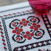 Romanian Sampler - Cross Stitch Pattern, different perspective #1. Select this picture to zoom in