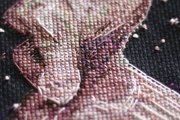 Wish Star - Cross Stitch Kit, different perspective #1. Select this picture to zoom in
