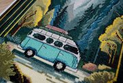 Thirst for Adventure - Cross Stitch Kit, different perspective #1. Select this picture to zoom in