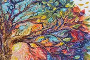 The Center of the Universe - Cross Stitch Kit, different perspective #1. Select this picture to zoom in