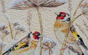 A Quiet Blizzard - Cross Stitch Kit, different perspective #1. Select this picture to zoom in