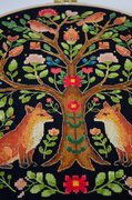 The Tree of Forest Tales - Cross Stitch Kit, different perspective #1. Select this picture to zoom in