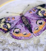Sun's Kiss - Cross Stitch Kit, different perspective #1. Select this picture to zoom in