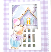 Front And Back Bunny - Clear Stamp