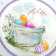 Bunny And Chick - Clear Stamp
