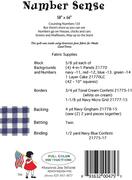 Number Sense - Quilt Pattern