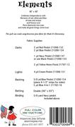 Elements - Quilt Pattern