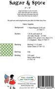 Sugar And Spice - Quilt Pattern
