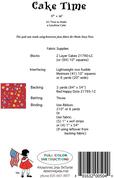 Cake Time - Quilt Pattern