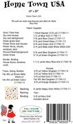 Home Town USA - Quilt Pattern