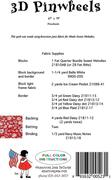 3D Pinwheels - Quilt Pattern