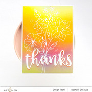 Morning Blooms - Hot Foil Plate