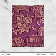 Scalloped Ornaments - Simple Coloring Stencil Set (2 in 1)