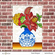 Scalloped Ornaments - Simple Coloring Stencil Set (2 in 1)