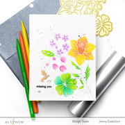 Morning Blooms - Simple Coloring Stencil Set