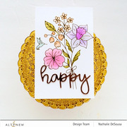 Morning Blooms - Simple Coloring Stencil Set