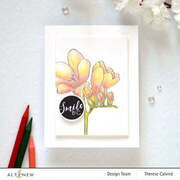 Freesia - Coloring Stencil Set 