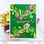 Flower Wreath - Hot Foil Plate & Stencil