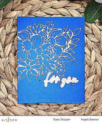 Flowery Bouquet - Hot Foil Plate & Stencil