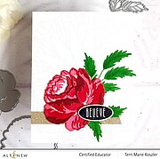 Craft-A-Flower - Antique Rose - Layering Die Set, different perspective #3. Select this picture to zoom in