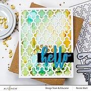Moroccan Lattice Cover - Craft Die