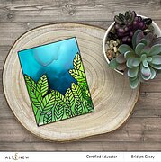 Peeking Leaves Cover - Craft Die