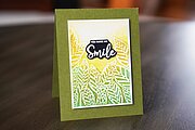 Peeking Leaves Cover - Craft Die