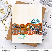 Rippling Rings Border - Craft Die