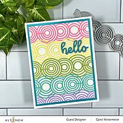 Rippling Rings Border - Craft Die