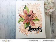 Craft-A-Flower Carolina Allspice - Layering Craft Die Set