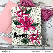 Craft-A-Flower Carolina Allspice - Layering Craft Die Set