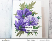 Craft-A-Flower Orion Geranium - Layering Die Set