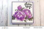 Gracious Peonies - Craft Die