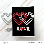 Illusion Heart - Valentines Craft Die, different perspective #2. Select this picture to zoom in
