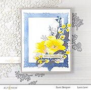 Simple Frame - 3D Embossing Folder