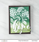 Scalloped Flowers - 3D Embossing Folder