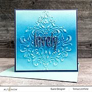 Beautiful Baroque - 3D Embossing Folder, different perspective #5. Select this picture to zoom in