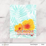 Areca Palm - 3D Embossing Folder
