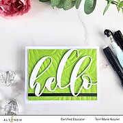 Areca Palm - 3D Embossing Folder
